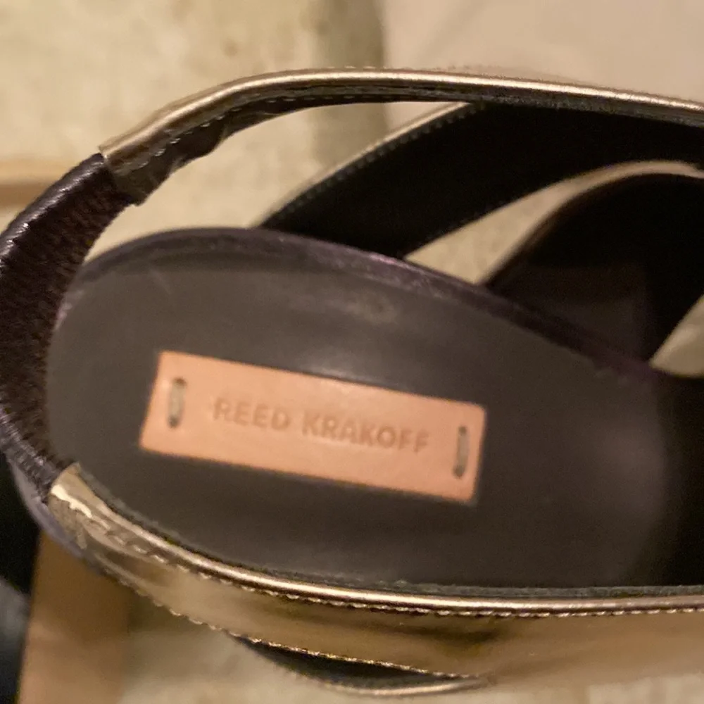 Reed Krakoff Rose Gold Heels size 10.5 NIB - Picture 6 of 10